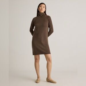 Nwt Area Star‎ Brown Cowl Neck Sweater Dress